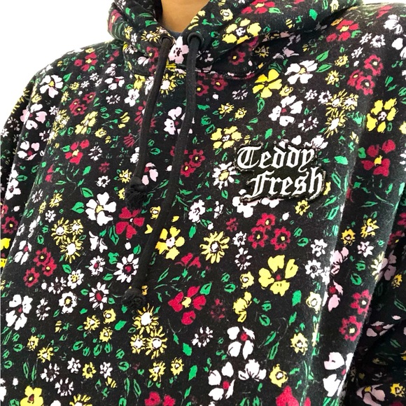 Teddy Fresh Grandma’s Floral Hoodie - Picture 4 of 4